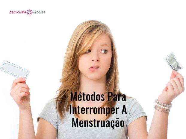 woman choosing between birth control methods picture id160386402 621x466 - Métodos Para Interromper A Menstruação