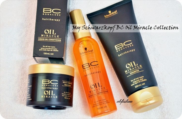 Bonacure Oil Miracle Gold Shimmer