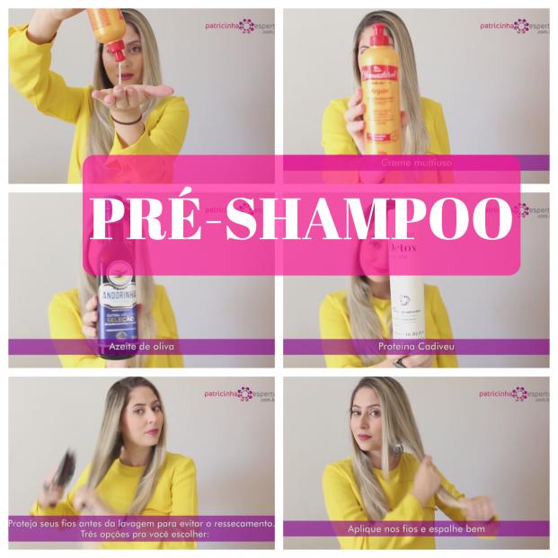 Pré-Shampoo Caseiro