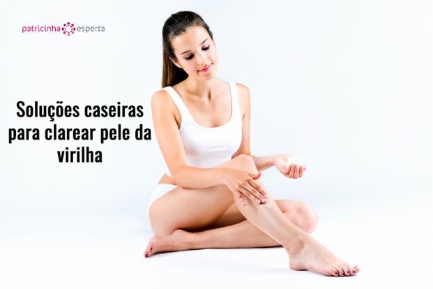 pretty young woman applying body cream on legs picture id582283280 621x414 - Como Clarear A Virilha - Melhores Formas [novo]