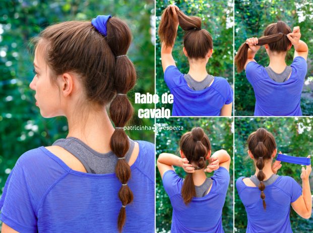 simple hairstyle for sports tutorial picture id590078088 621x463 - Penteados Verão 2018 Tendências