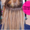 the hairdresser does hair extensions to a young girl a blonde in a picture id802291330 105x105 - Alongamento de cabelo: o guia completo