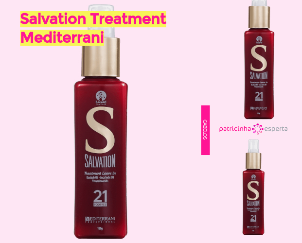 Salvation Treatment Mediterrani - BB Cream Para Cabelo ✅ Qual O Melhor? Como Usar, Como Age.