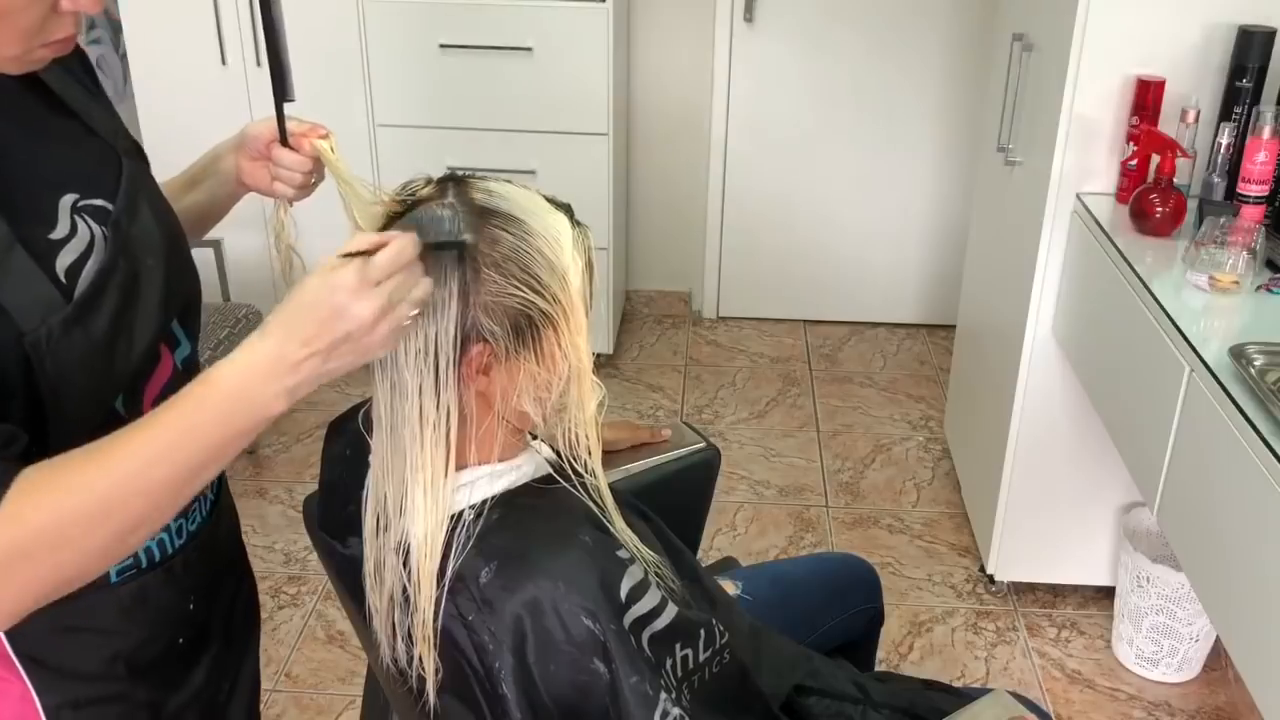 como fazer cabelo platinado
