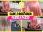 cabelo rosa dourado1 90x67 - Cabelo Loiro Platinado