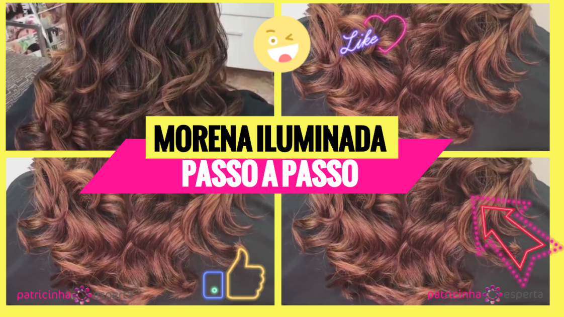 Morena iluminada passo a passo: técnica do moicano 2026