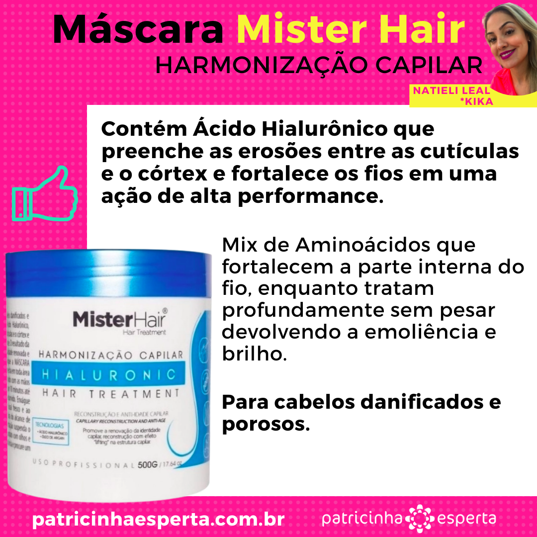 Máscara Mister Hair