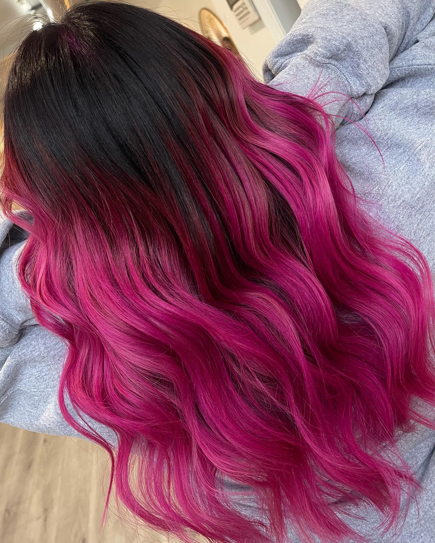 275725775 390525922426486 5108285080355233196 n - Ombré hair rosa: 60 inspirações, trends