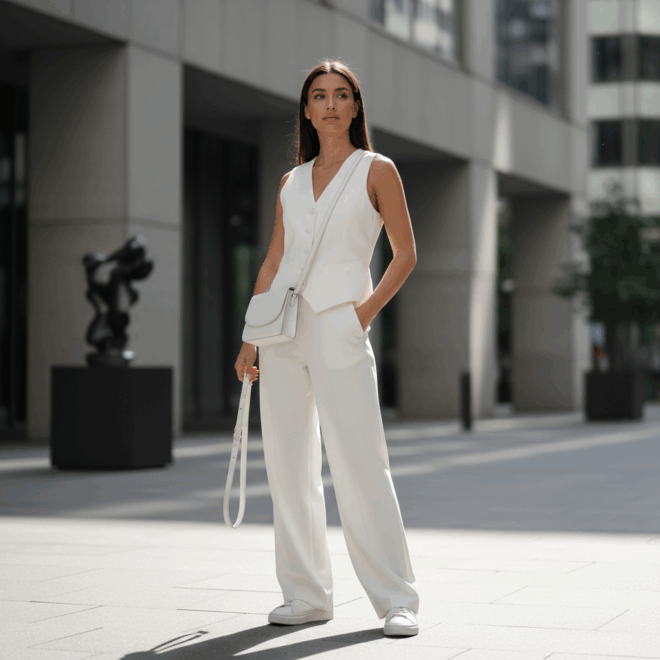 Look 1: Urbano Chic Descomplicado