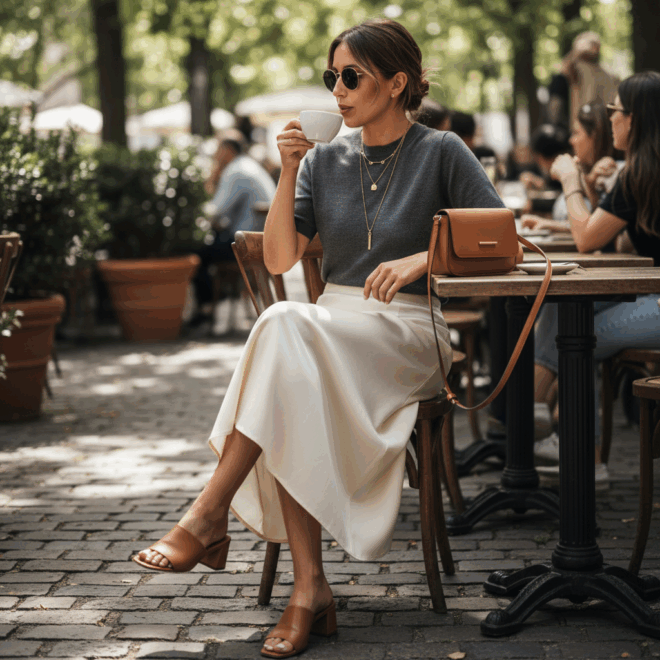 Look 1: Elegância Descomplicada
