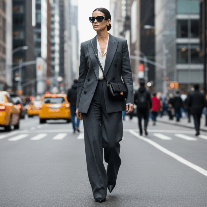 Look 1: Urbano Chique e Versátil