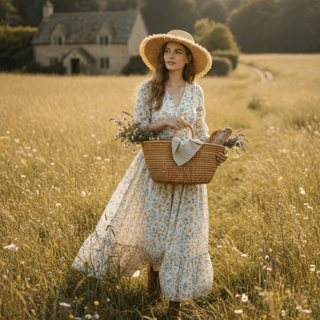 Look 1: O Clássico Campestre