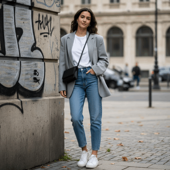 Look 1: Elegância Casual Descomplicada