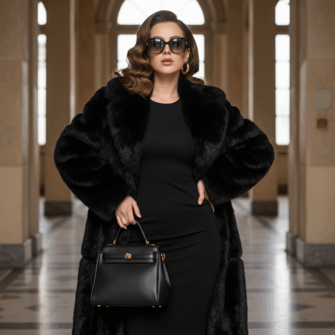 Look 1: Clássica e Poderosa