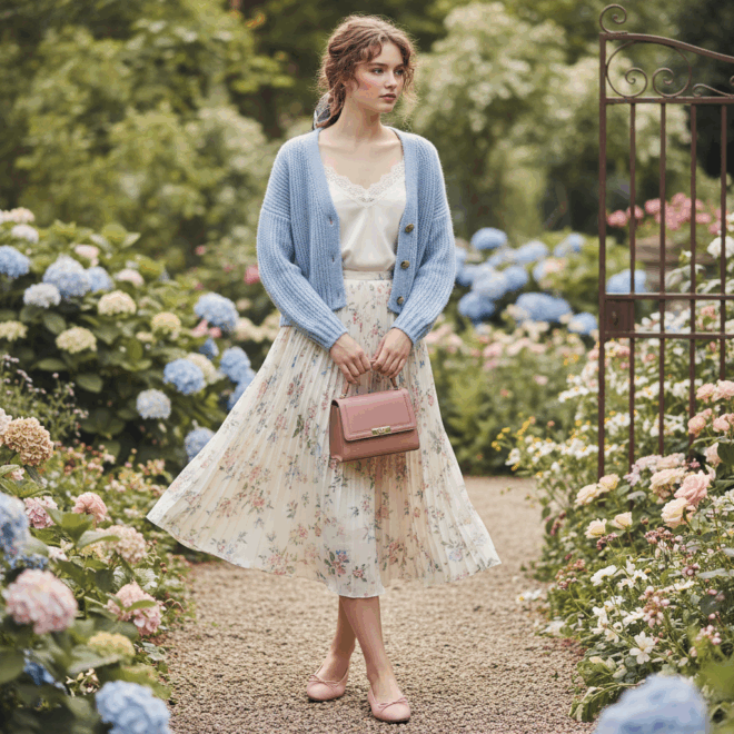 Look 1: Coquette Casual Chic