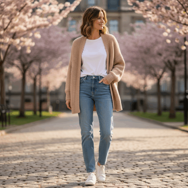 Look 2: Casual Chic de Fim de Semana