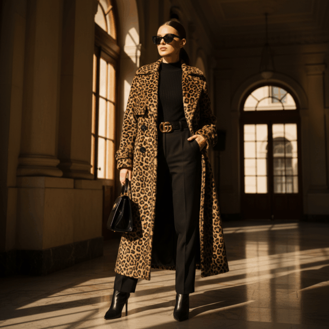 Look 2: Animal Print Audacioso