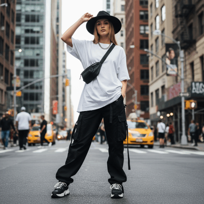 Look 2: Urbano Descontraído