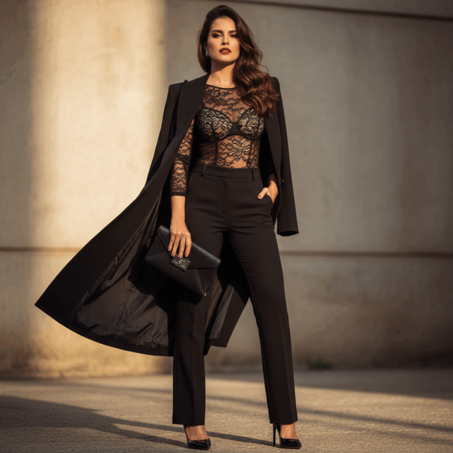 Look 3: Poder e Transparência