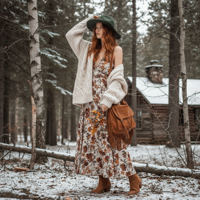 Look 3: Romantismo Boêmio