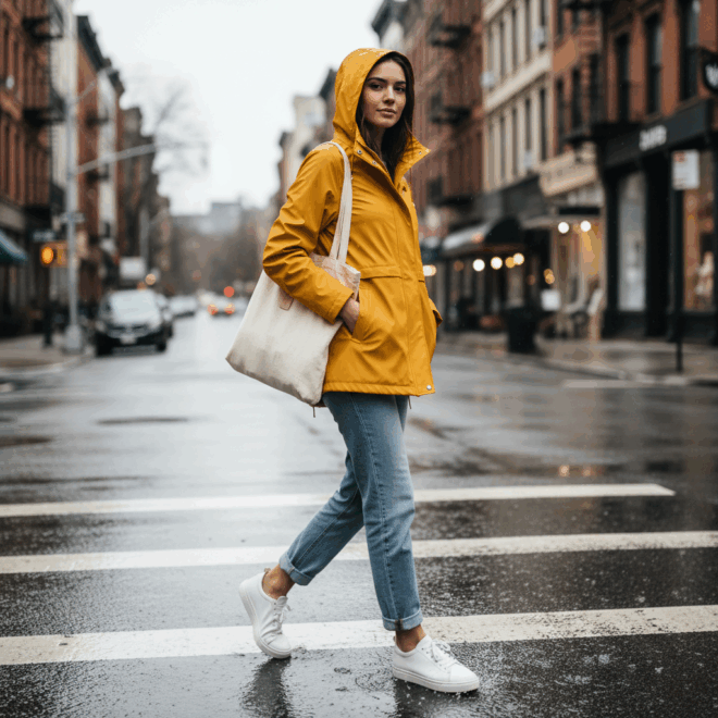 Look 3: Conforto Despojado com Cor