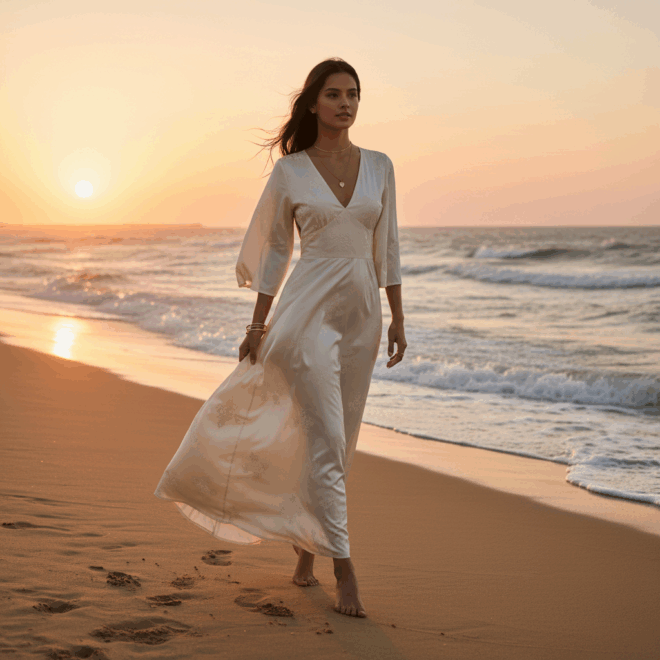 Look 3: Sunset à Beira-Mar Elegante