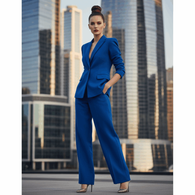 Look 4: Poder e Atitude com Coque Alto