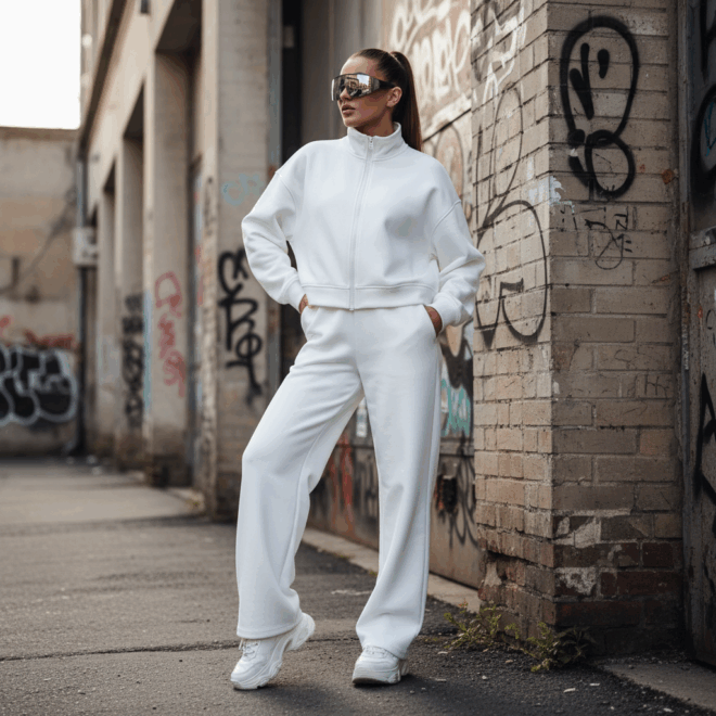 Look 4: Sporty Glamour