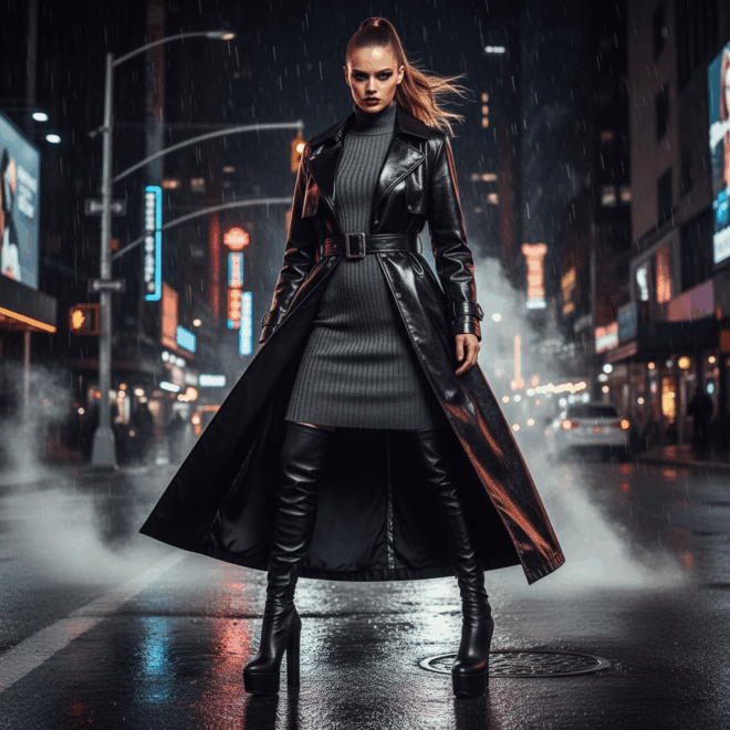 Look 4: Poder e Drama