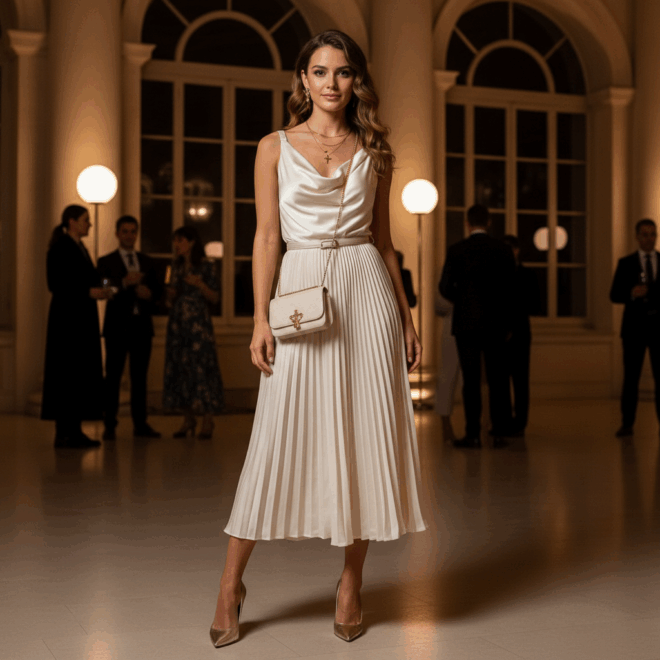 Look 4: Elegância Noturna Adaptada