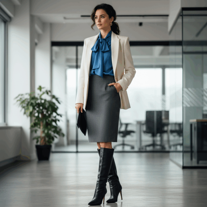 Look 4: Office Statement