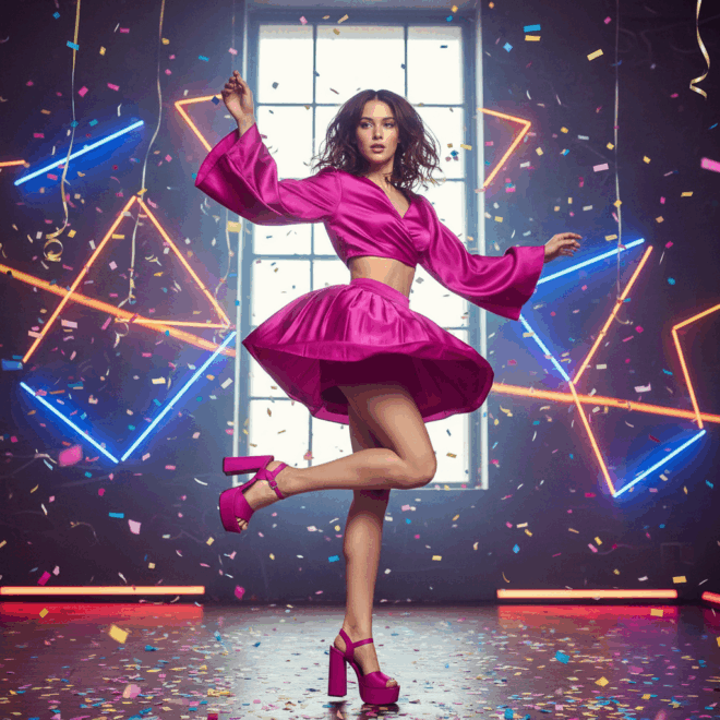 Look 4: Cores Vibrantes e Alegria Contagiante