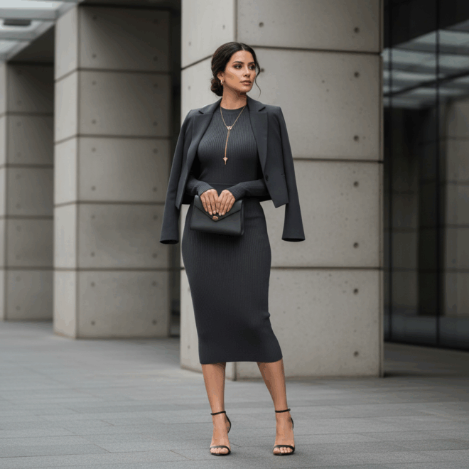 Look 5: Monocromático Sofisticado