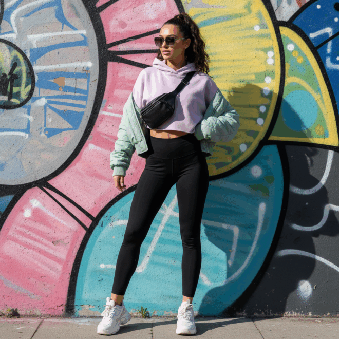 Look 5: Sporty Glam para o Dia a Dia