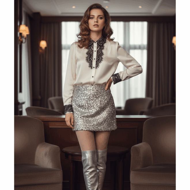 Look 6: Noite Deslumbrante