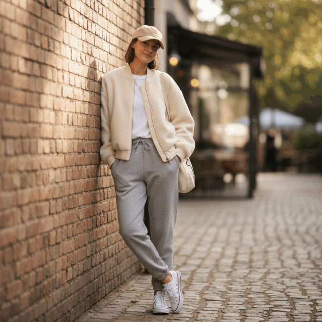 Look 6: Conforto com Estilo para o Fim de Semana