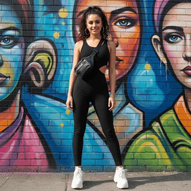 Look 6: Conforto com Estilo Esportivo Glam