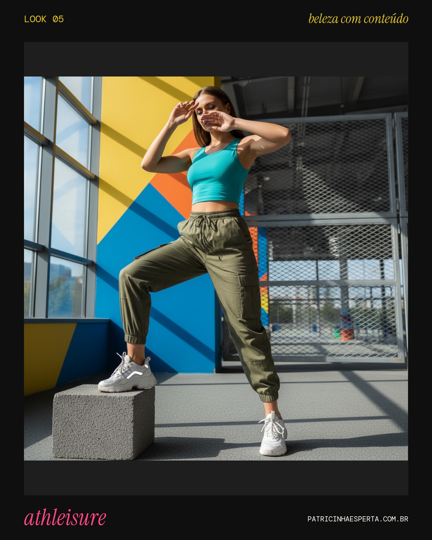 Look 5: Esportivo Moderno