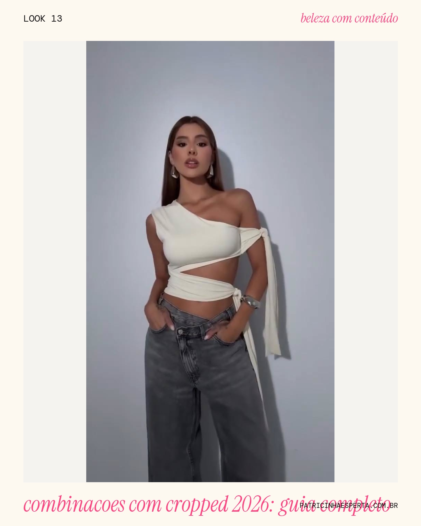 combinacoes com cropped 2026: guia completo