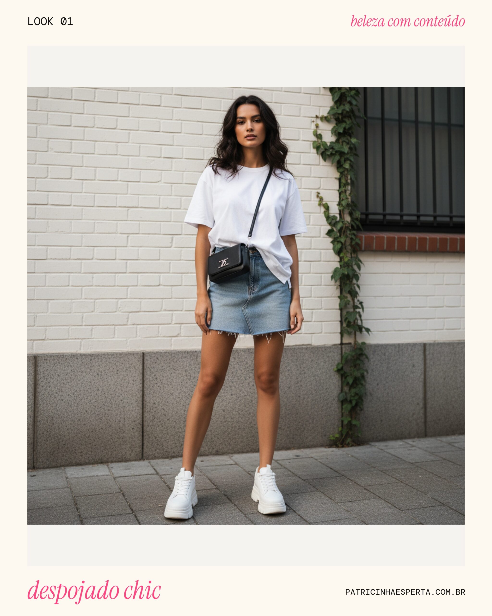 Look 1: Despojado Chic para o Dia a Dia