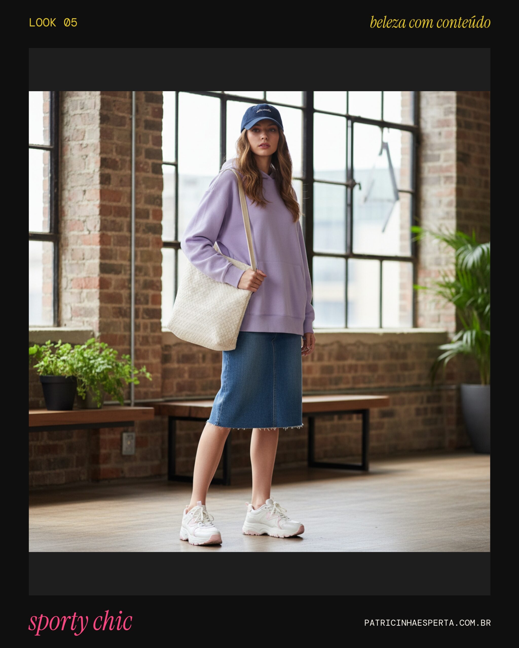 Look 5: Sporty Chic para o Fim de Semana