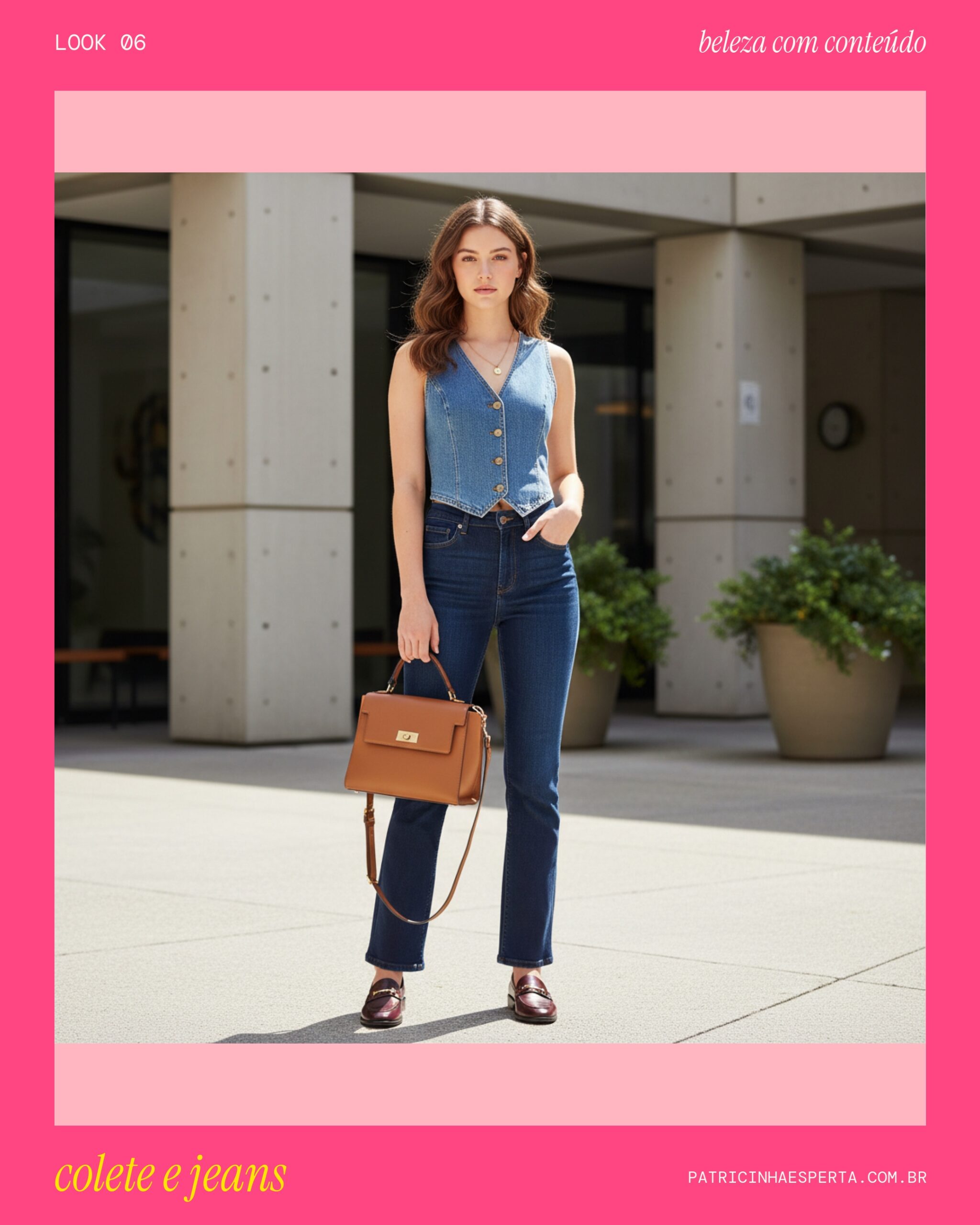 Alfaiataria e Jeans: O Novo Casual Chique com Colete