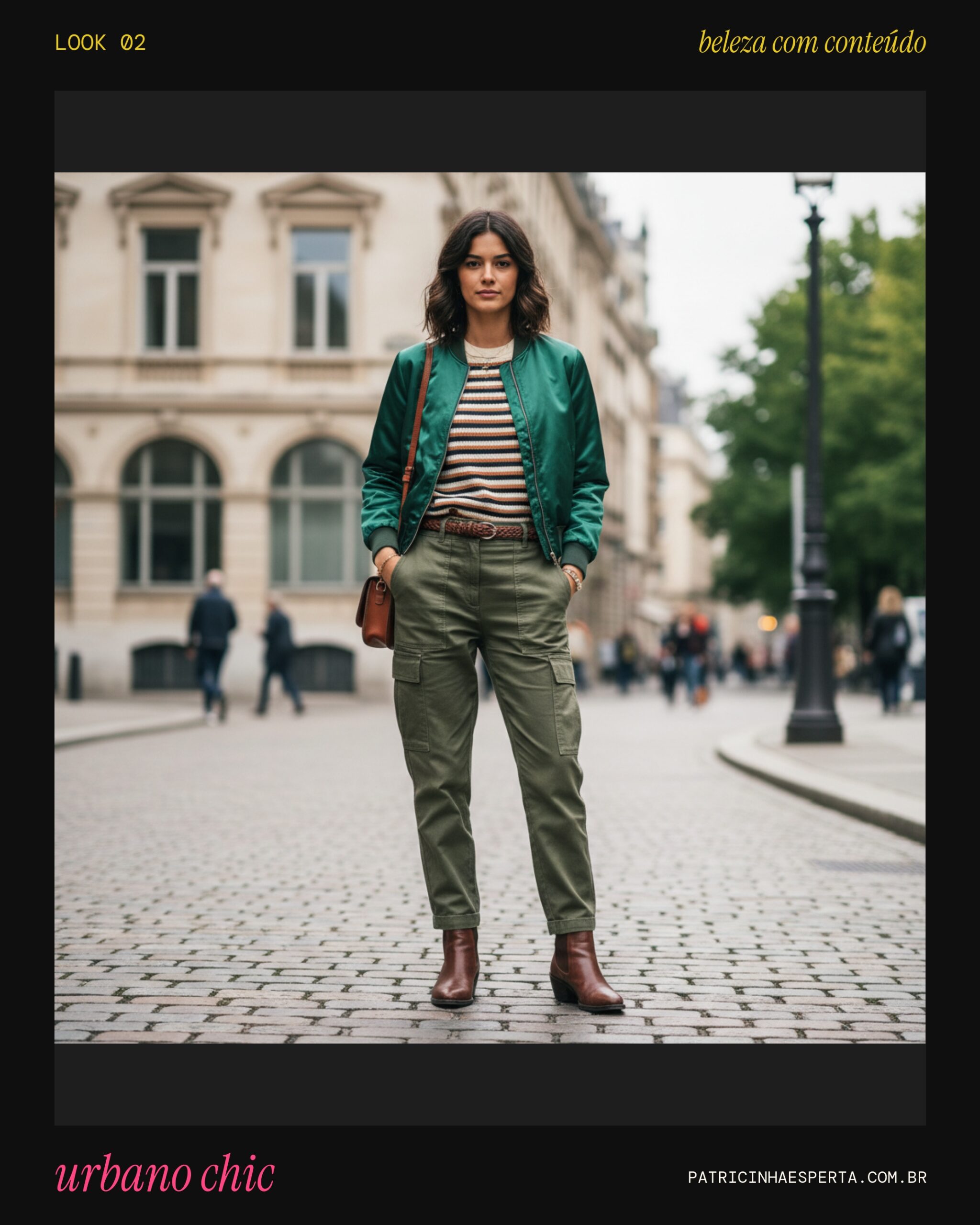 Look 2: Exploradora Urbana Chic