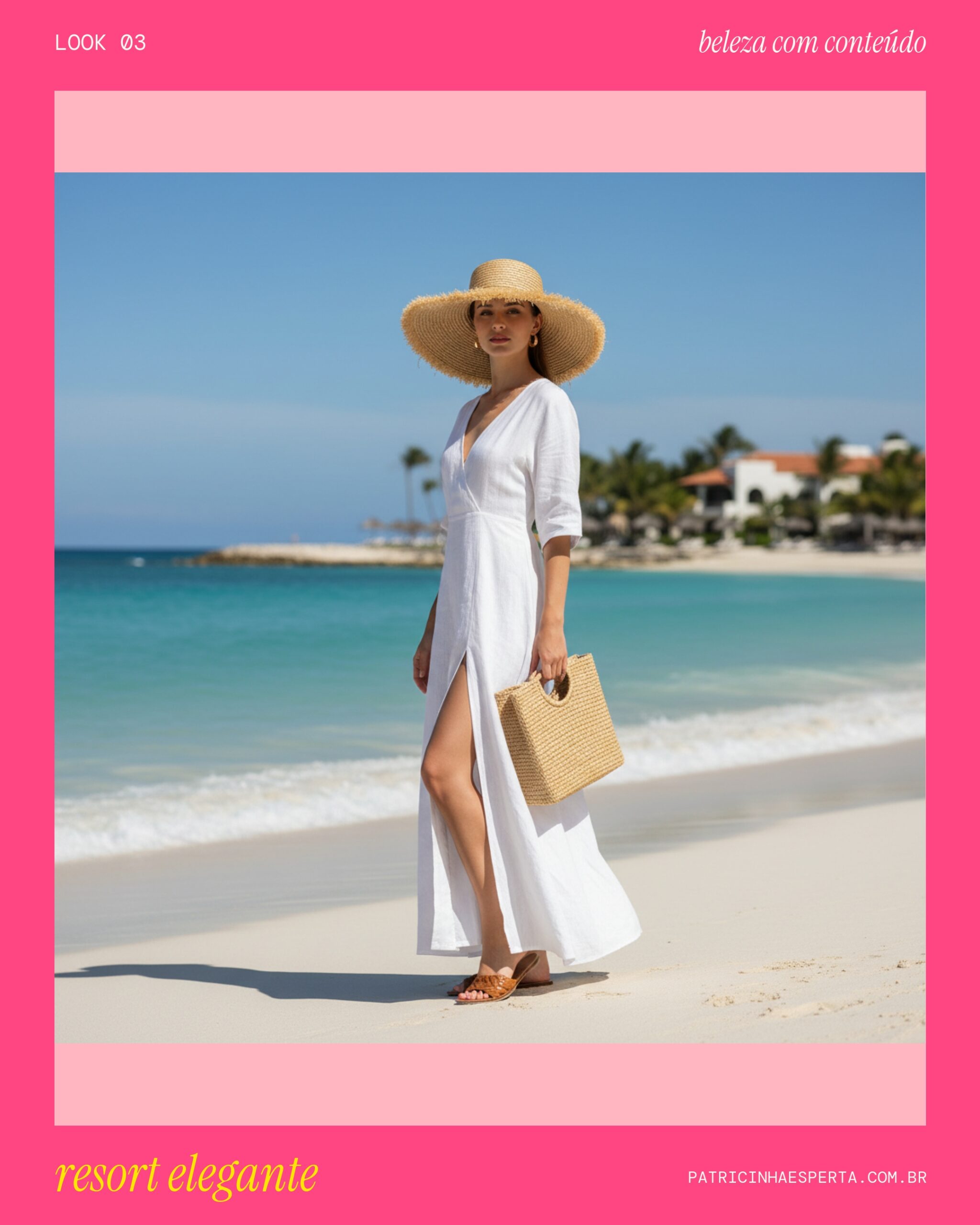 Look 3: Resort Descontraído Elegante