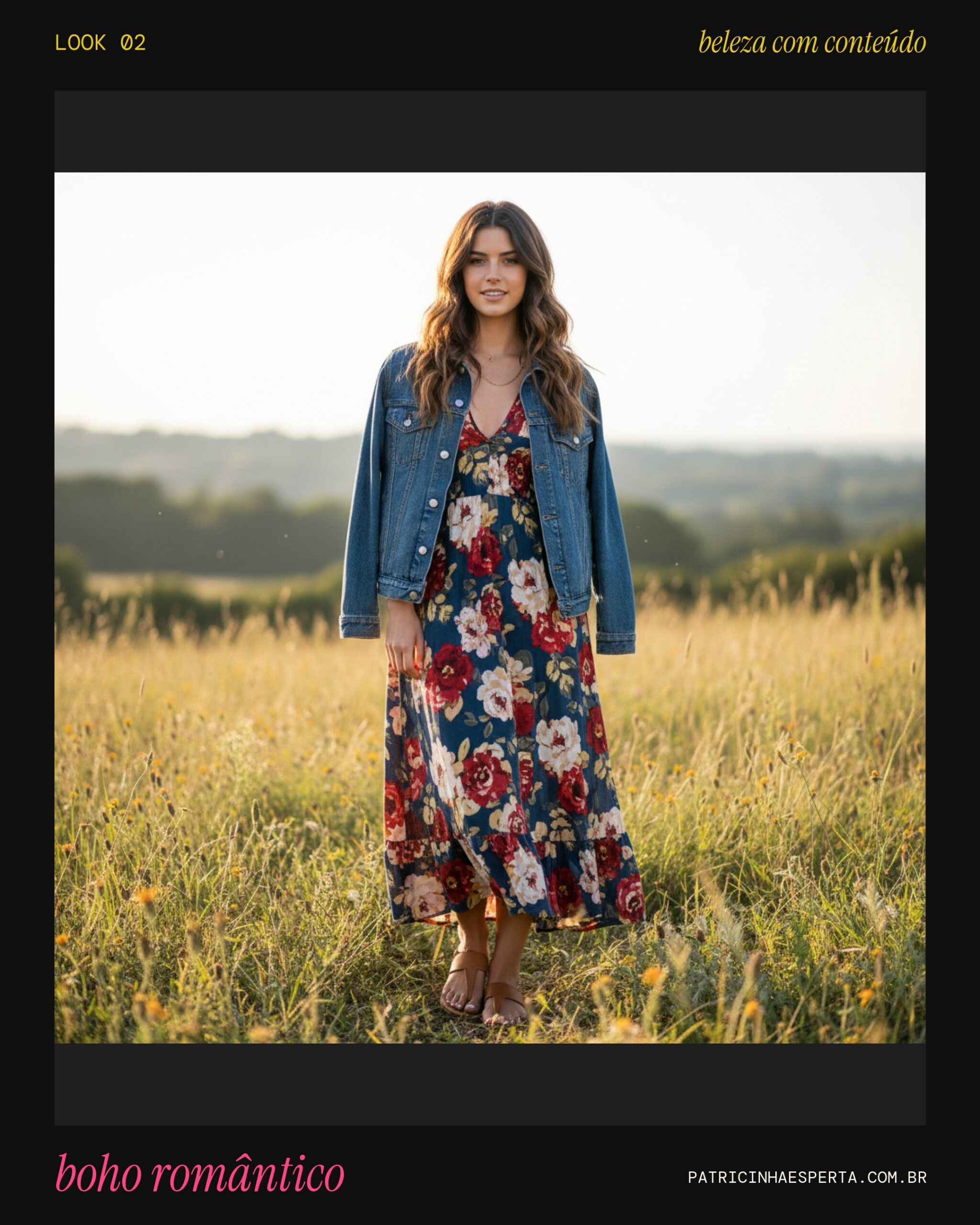 Look 2: Boho Romântico