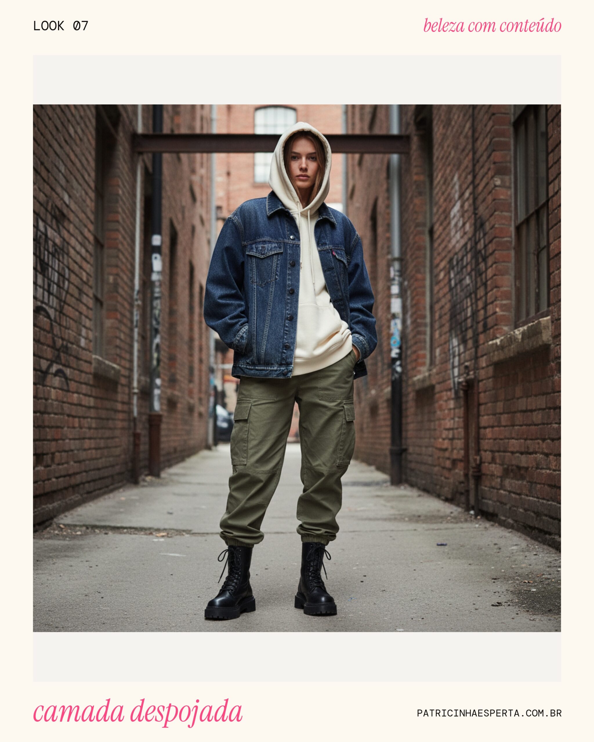 Look 7: Camada Despojada (Layering)