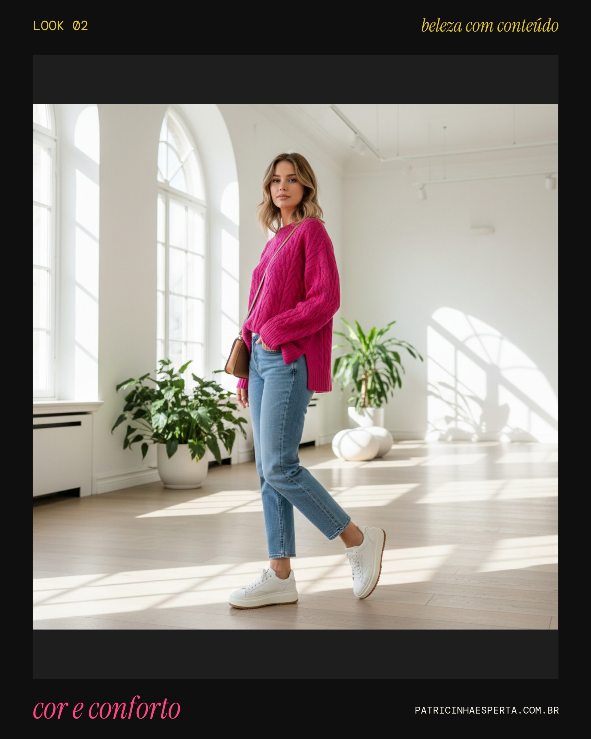 Look 2: Toque de Cor e Conforto