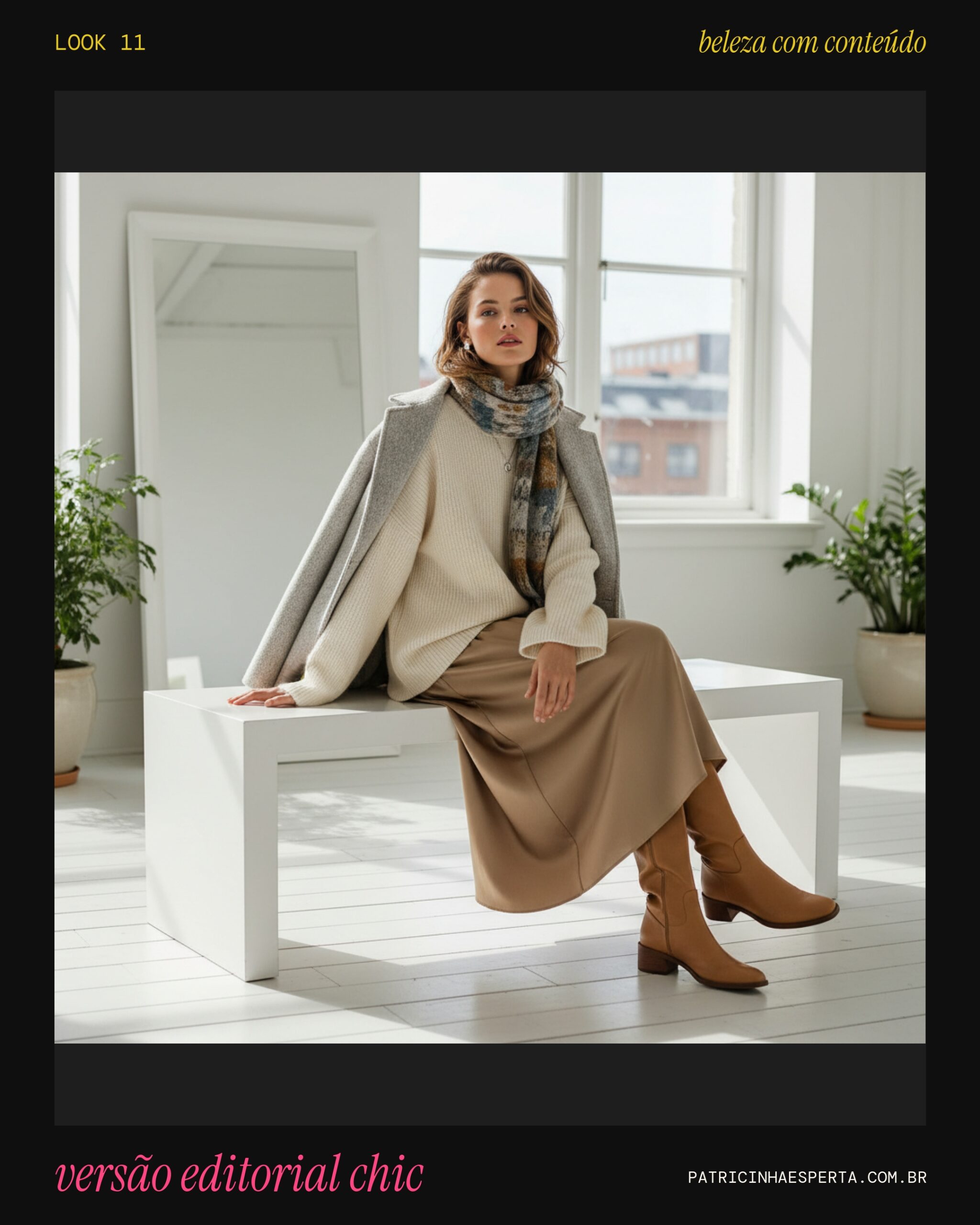 versão editorial chic