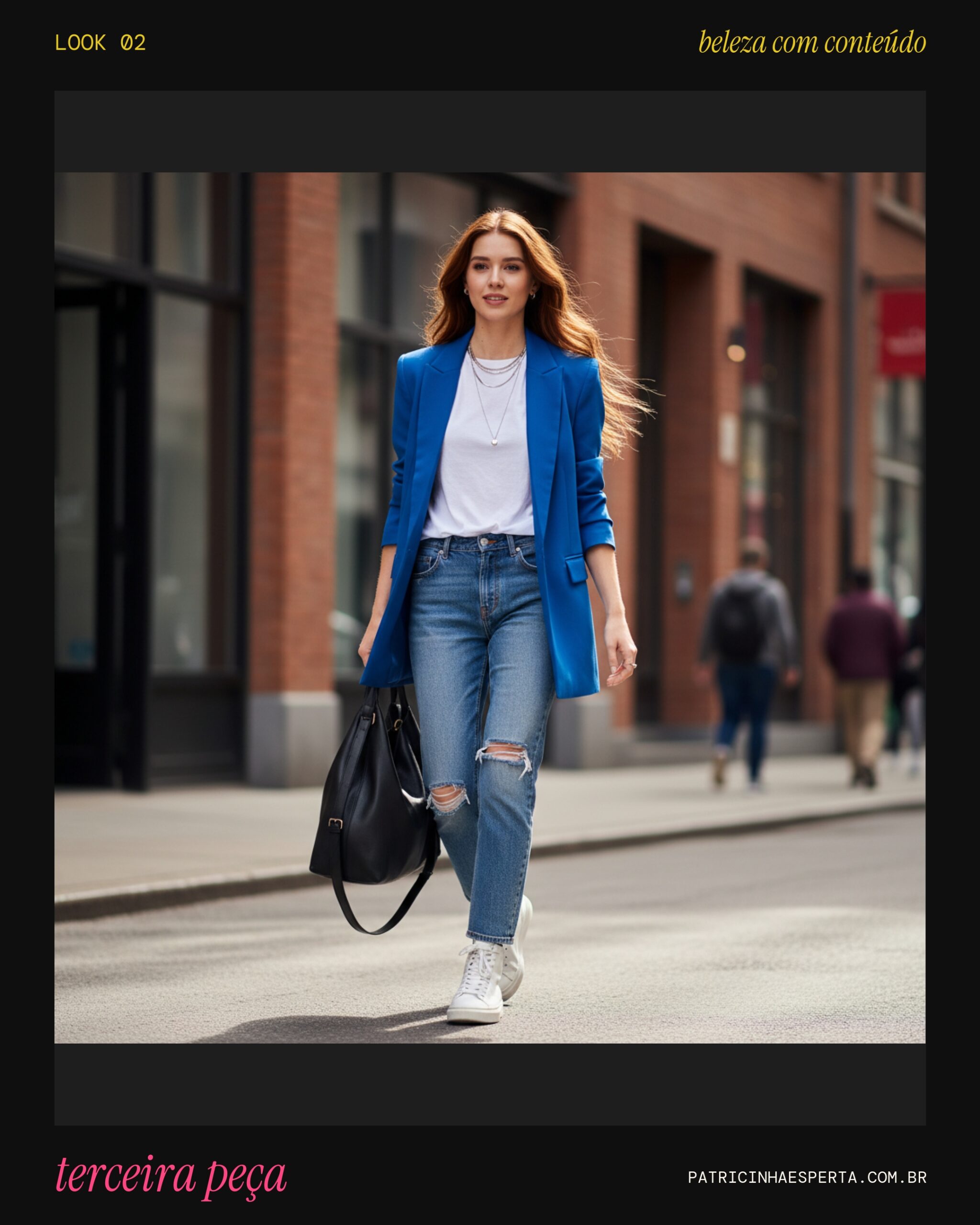 Look 2: A Força da Terceira Peça