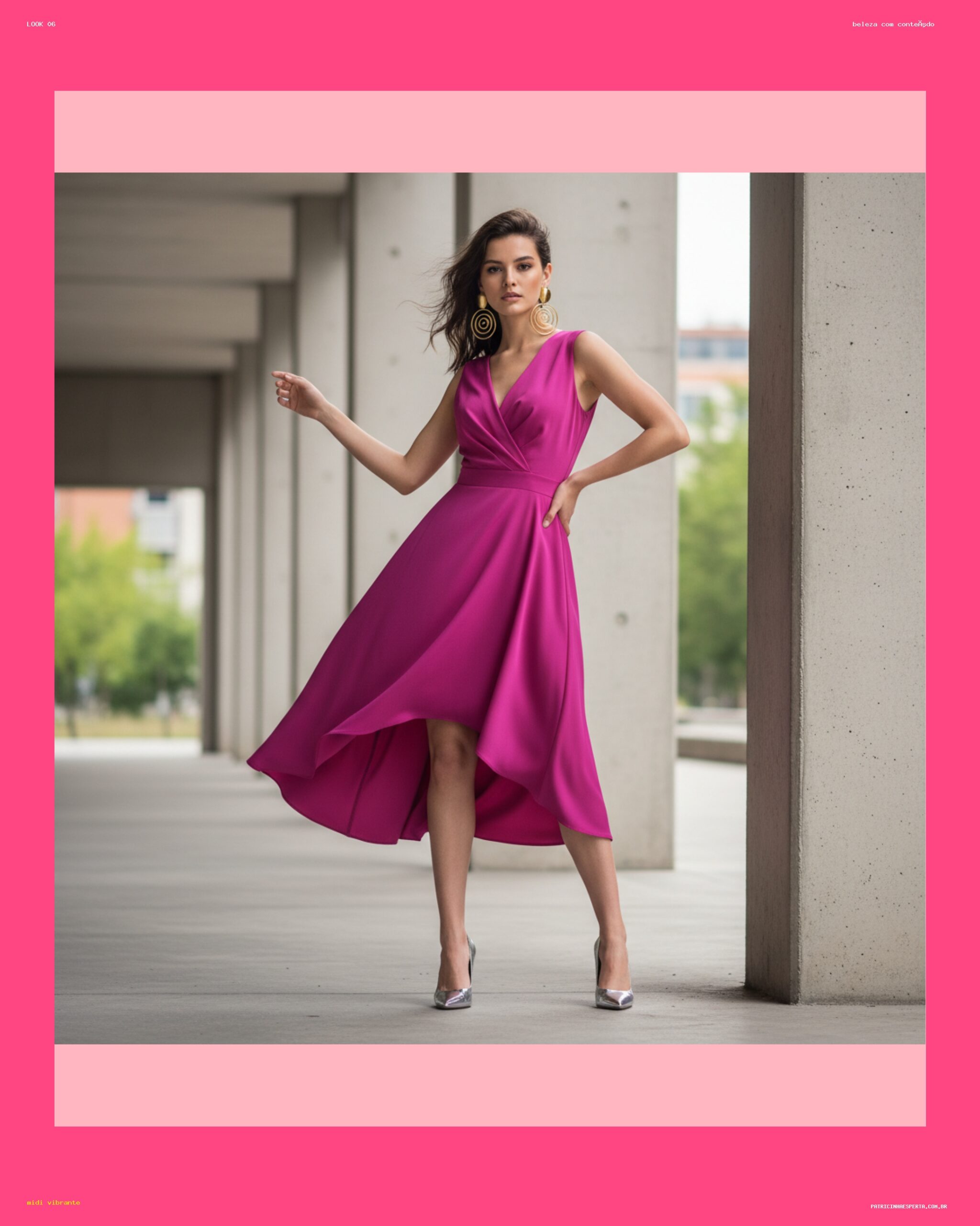 Vibrante e Ousado para Destaque